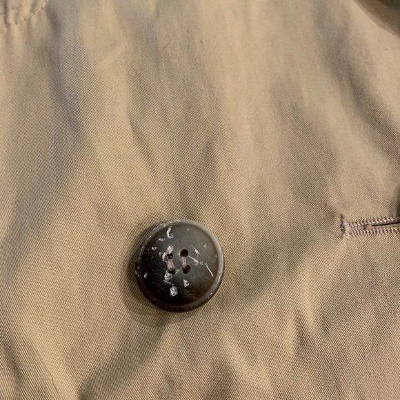 Lacoste Women’s Short Trench Coat size 36 - Picture 8 of 8